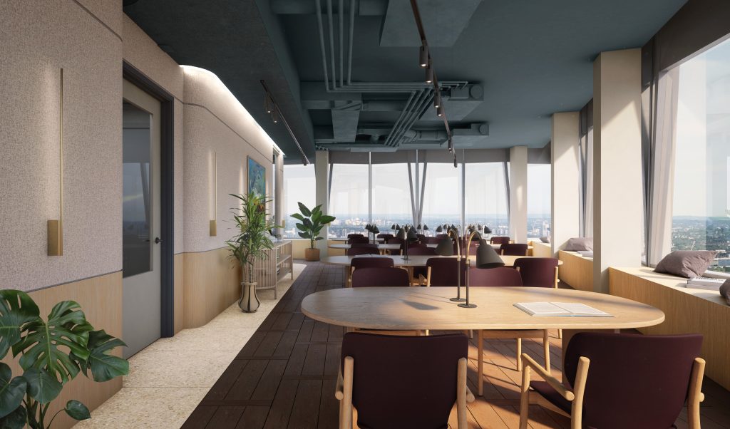 Study area at Greystar's Chapter London Bridge PBSA | PBSA News