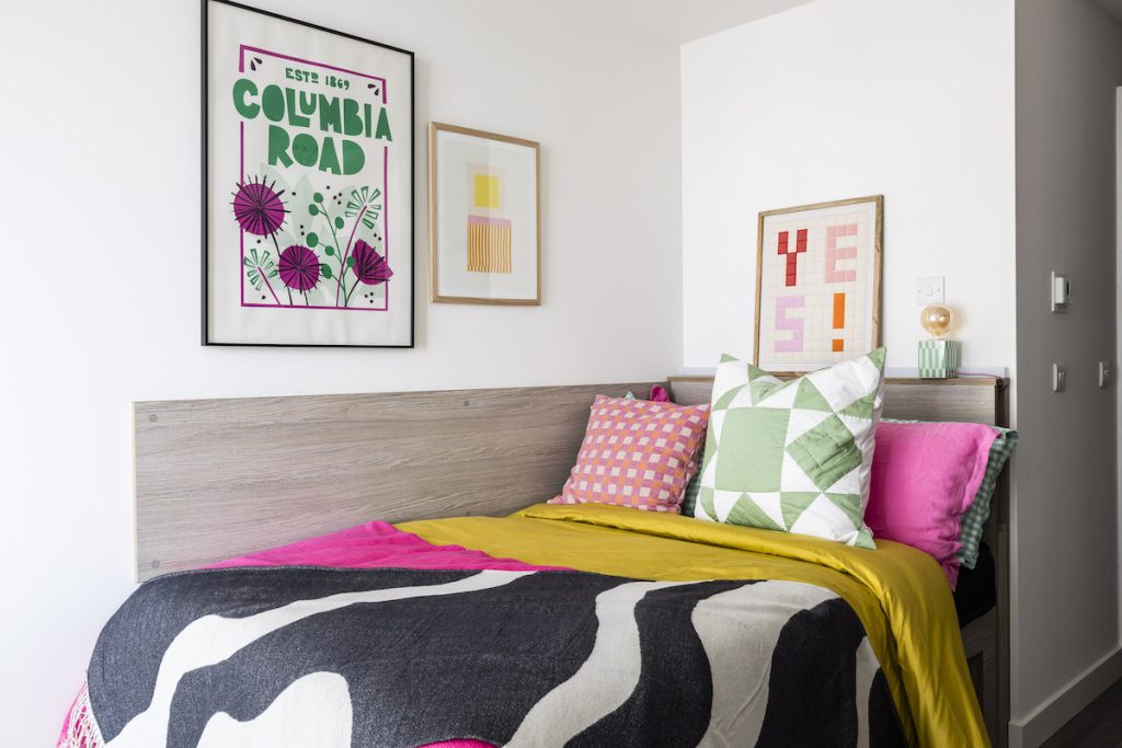 Bedroom at Greystar's Chapter London Bridge PBSA | PBSA News