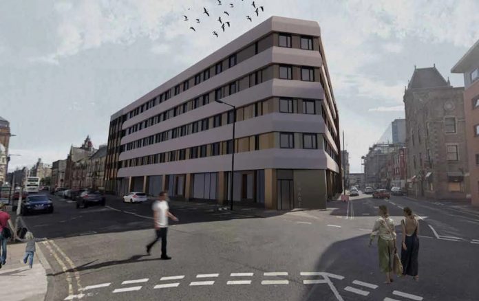 CGI of the Linsday House PBSA development | PBSA News CGI of the Linsday House PBSA development | PBSA News