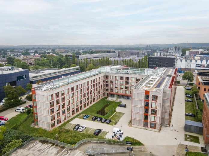 Aerial image of the Muse Maastricht PBSA acquired by Ardian and Rockfield | PBSA News Aerial image of the Muse Maastricht PBSA acquired by Ardian and Rockfield | PBSA News