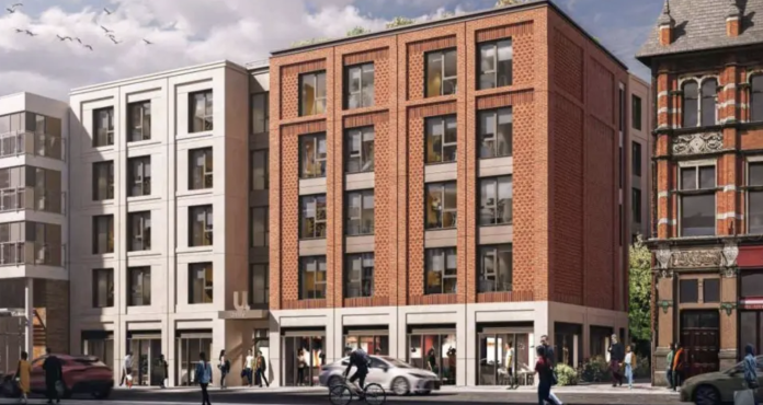 CGI of Stelling Properties' High Street PBSA scheme | PBSA News CGI of Stelling Properties' High Street PBSA scheme | PBSA News