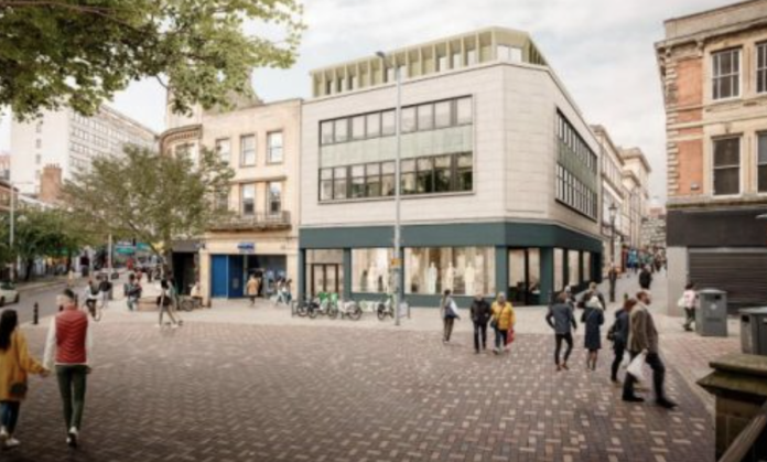 CGI of Arcas Properties' St Peters Gate PBSA scheme in Nottingham | PBSA News CGI of Arcas Properties' St Peters Gate PBSA scheme in Nottingham | PBSA News