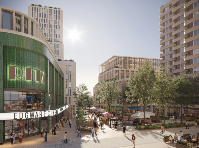 CGI of Ballymore and Places for London's Edgware scheme | PBSA News