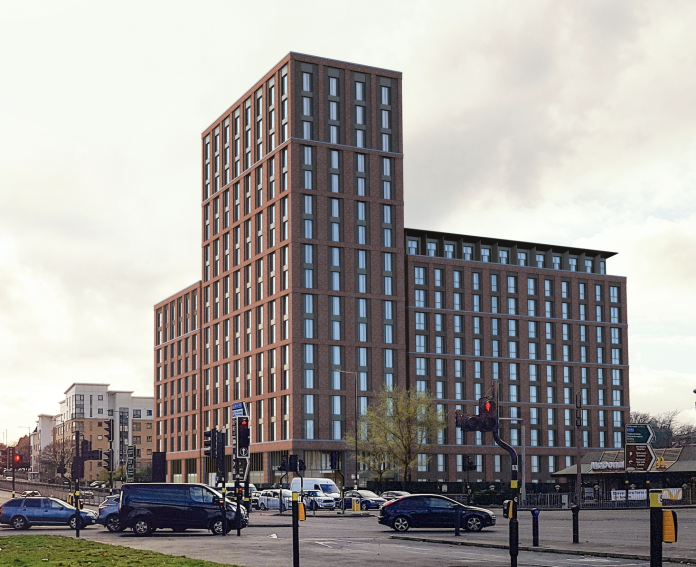CGI of Fusion Group's Bristol Road PBSA | PBSA News