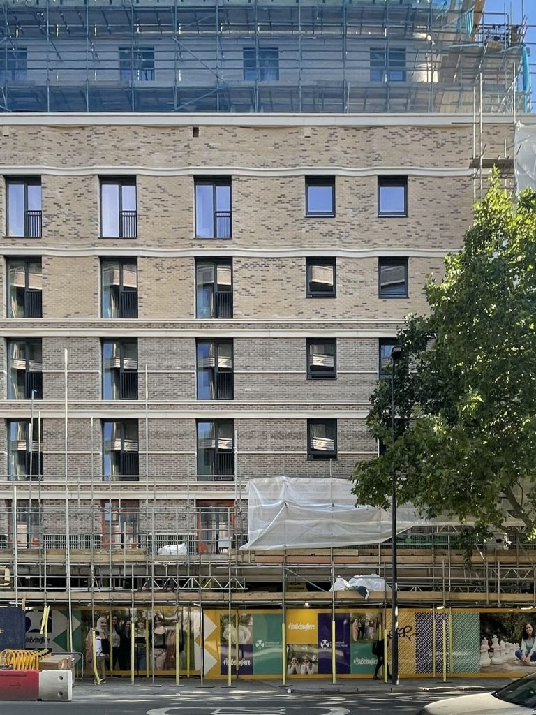 The Kennington Lane scheme under construction | PBSA News