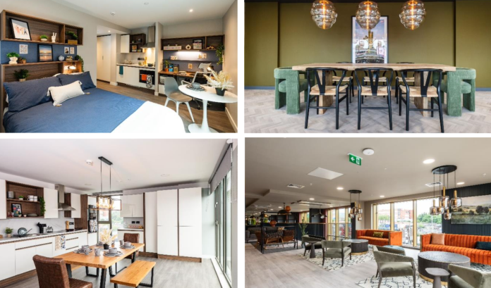 Selection of images of the Nelson Place PBSA scheme, built by GRAHAM | PBSA News
