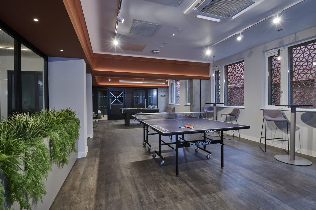 Games room at HG Construction's Sheares Hall PBSA | PBSA News