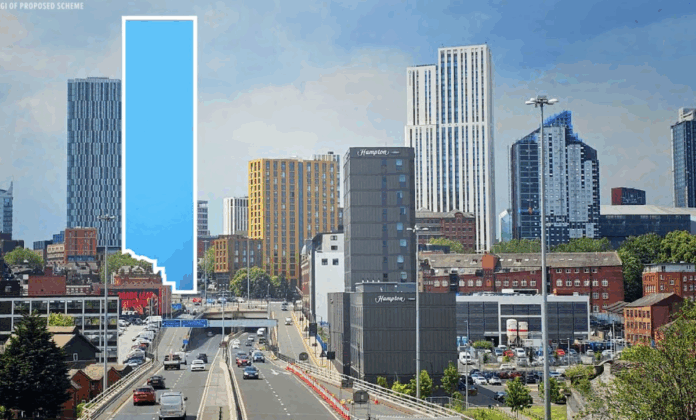 CGI of Belgrave Hall site, brought to market by Avison Young | PBSA News CGI of Belgrave Hall site, brought to market by Avison Young | PBSA News